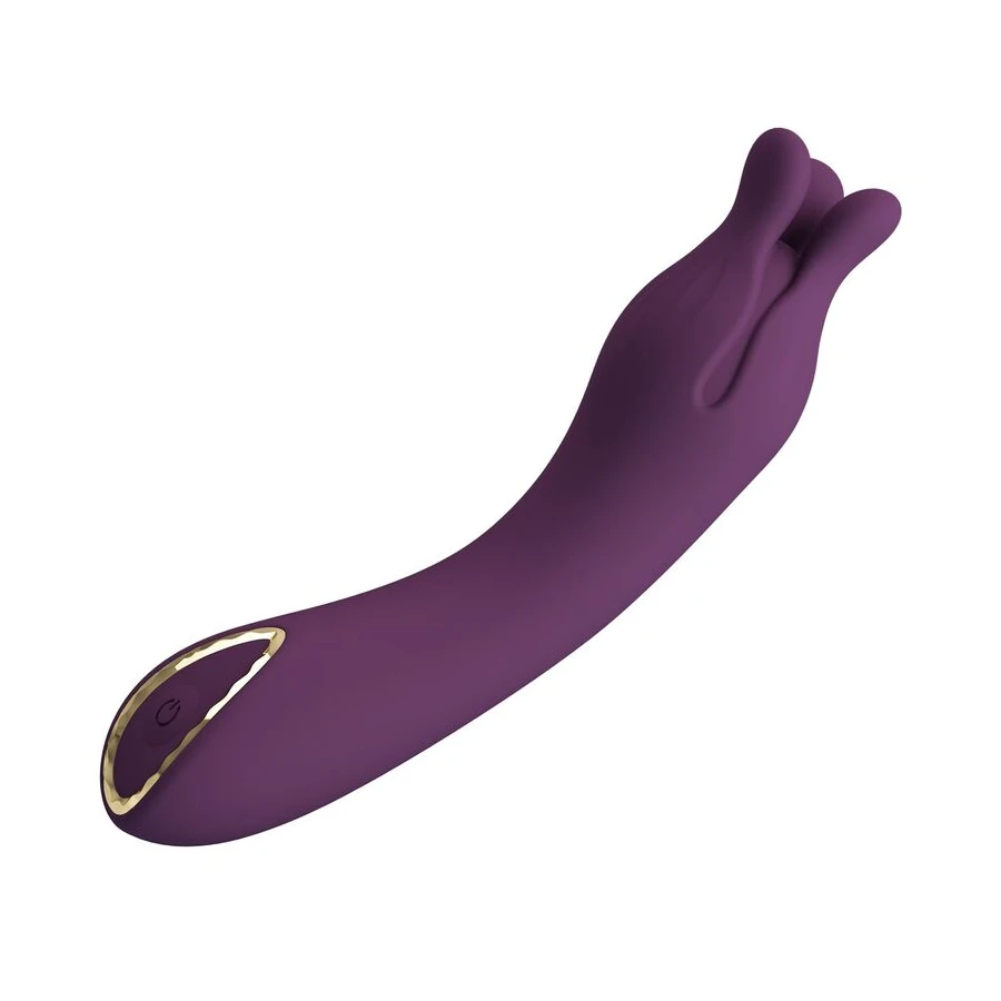 PRETTY LOVE - LUNAO RECHARGEABLE VIBRATOR 10 FUNCTIONS PURPLE